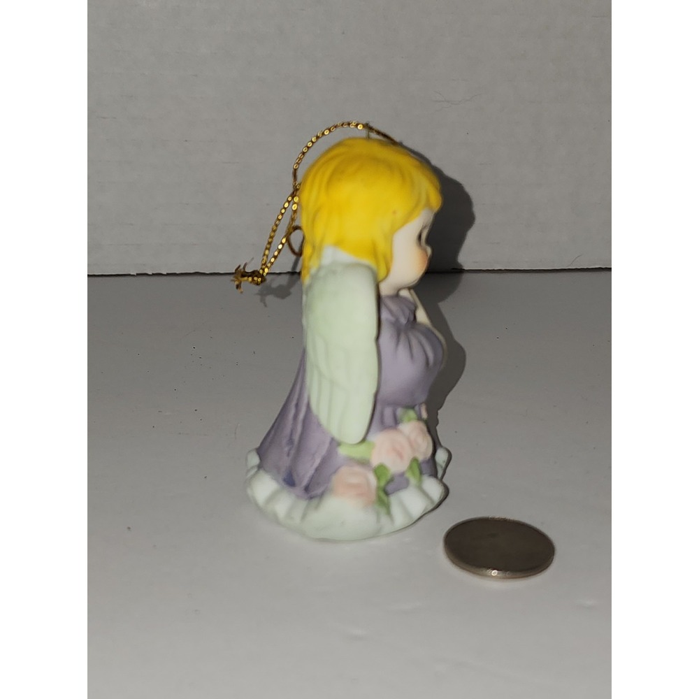 Vintage Angel Ceramic Christmas‎ Angel  Ornament - Picture 6 of 6
